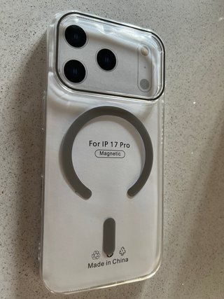 Funda iPhone 17 Pro Magnética Transparente