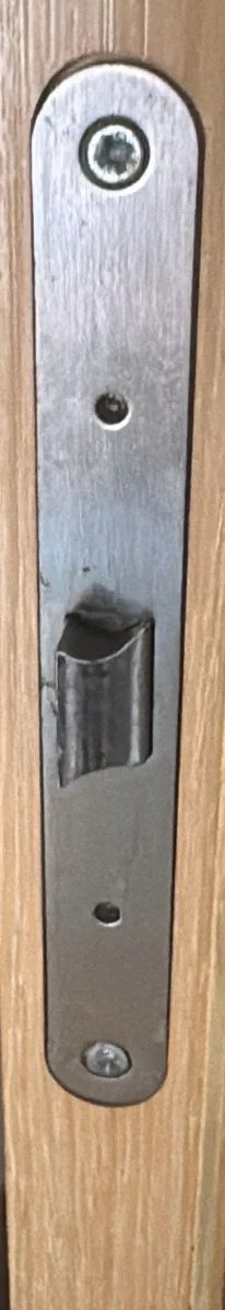 Puerta de interior madera clara 2,30 mts x 60,5