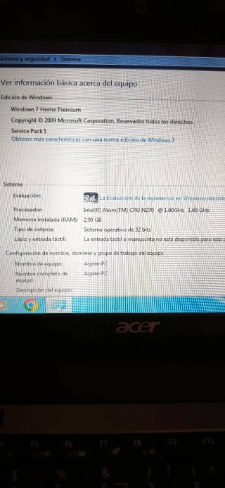 Portátil Acer Aspire One d150-0Bk