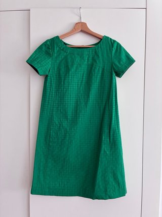 Vestido verde baby doll