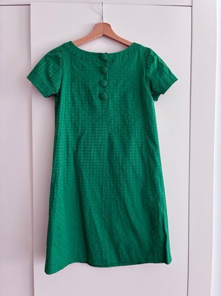 Vestido verde baby doll