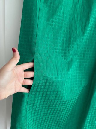 Vestido verde baby doll