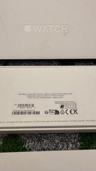 Apple Watch Serie 11 46mm Nero - Nuovo Sigillato
