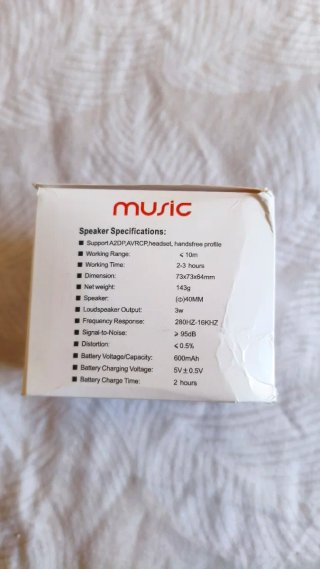 Altavoz Bluetooth RGB