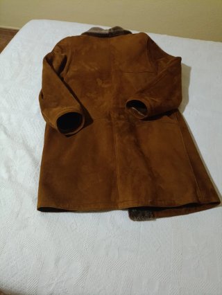 Abrigo piel mujer talla 44 como nuevo