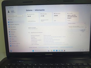 Portátil HP Compaq 15,6"Negro
