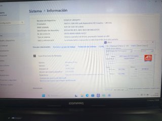 Portátil HP Compaq 15,6"Negro