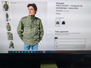 Chaqueta M65 Wrangler Talla 3XL Oliva