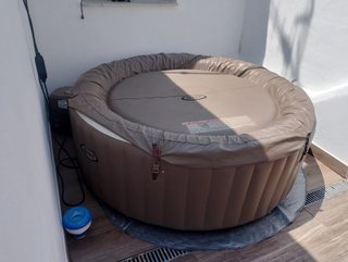 Jacuzzi Intex Beige Poco Uso