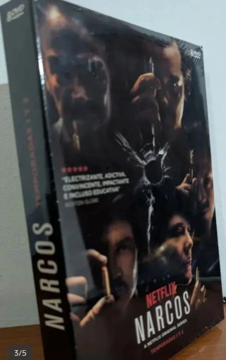 Serie Narcos Temporadas 1 y 2 DVD Nueva
