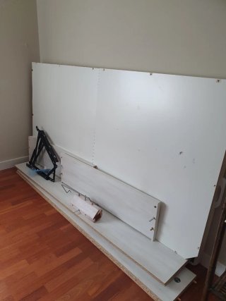 Canapé abatible madera 105x200cm