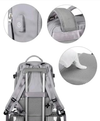 Mochila de viaje cabina avión alta calidad Ryanair