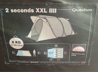 Tienda Quechua 2 XXL Ilumin Fresh 4 personas