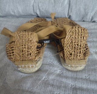 Sandalias Zara Beige Talla 36