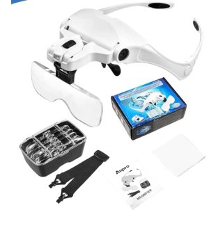 Gafas Lupa con Luces LED