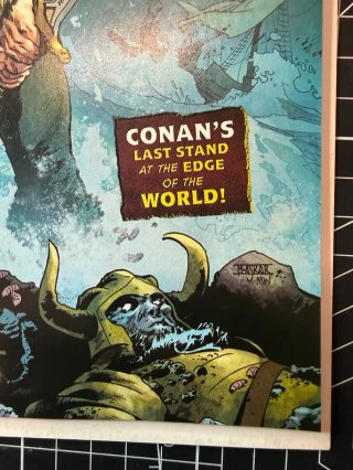 Comic USA King Conan #1 Portada de Asrar Wilson