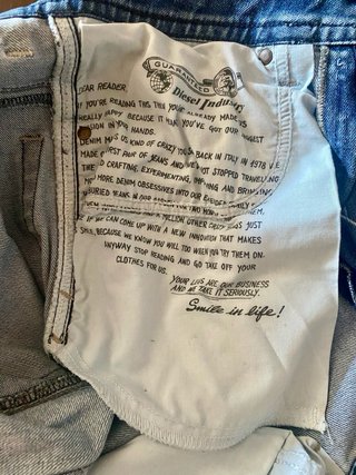 Pantalón vaquero Diesel azul