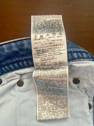 Pantalón vaquero Diesel azul