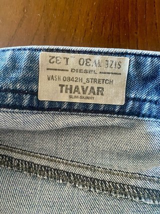 Pantalón vaquero Diesel azul