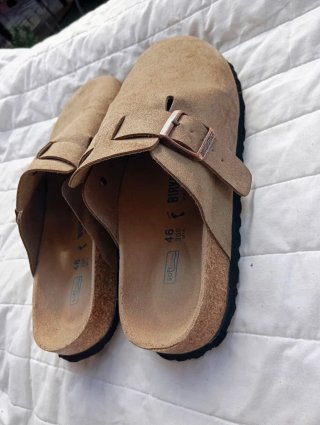 Zuecos Birkenstock Marrones Talla 46