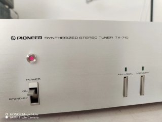 Pioneer TX-710 Sintonizzatore Stereo Argento
