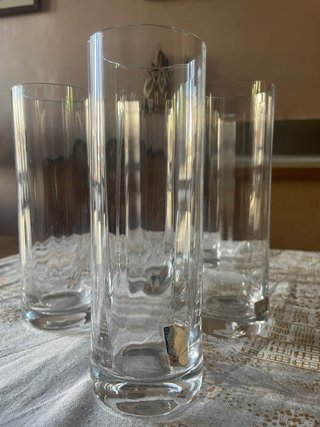 Set 5 Bicchieri Cristallo Bohemia