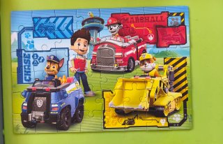 3 Puzzles Patrulla Canina 48 piezas Clementoni