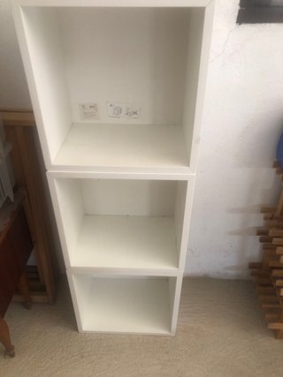Cubos de almacenaje Ikea blancos