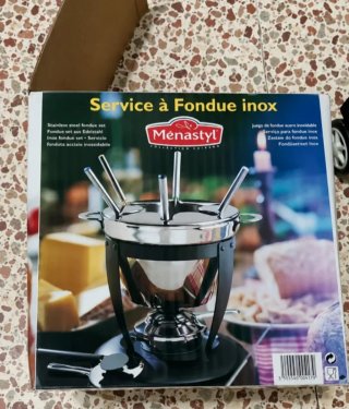 Máquina, fondue inox, exprimidor  Yogurtera
