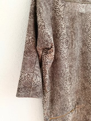 Vestido Zara estampado print animal Talla M