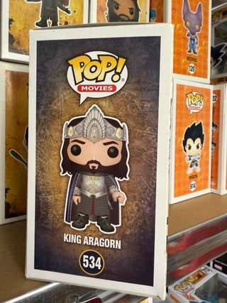 Funko Pop King Aragorn 534 Lord of the Rings