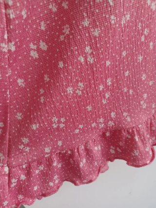 Vestido Rosa Flores
