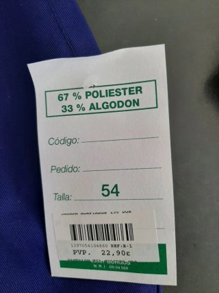 Pantalones de trabajo hombre (EPI)