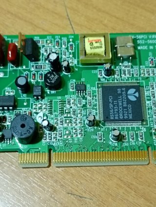 Scheda modem Rockwell 98 mod. RS56/SP-PCI USATA