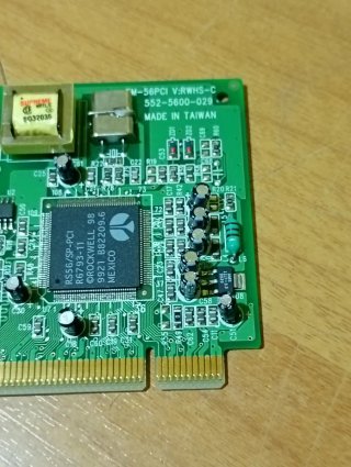 Scheda modem Rockwell 98 mod. RS56/SP-PCI USATA