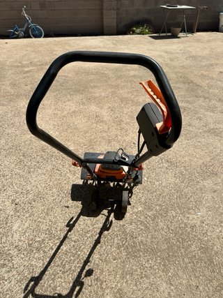 Motocultor Eléctrico Naranja
