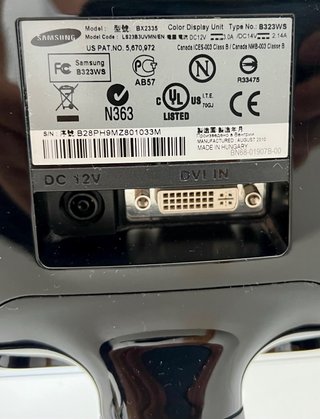 Pantalla Samsung SyncMaster BX2335 23 LED