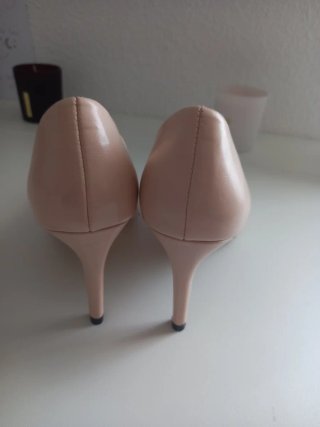 Zapatos tacón Lefties rosa talla 38