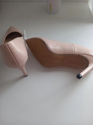 Zapatos tacón Lefties rosa talla 38