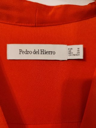 Vestido Pedro del Hierro Rojo