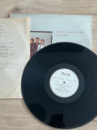 LP Vinilo Golpes Bajos (1983) Original