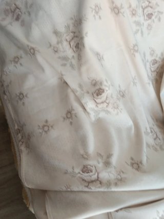 Cobertor vintage verano flores