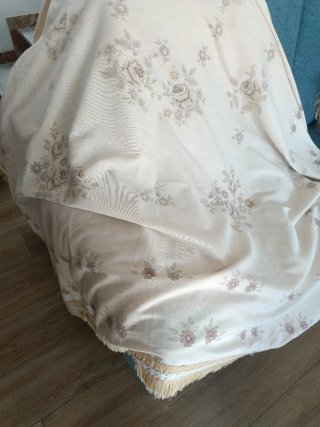 Cobertor vintage verano flores