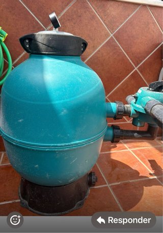 Depuradora de arena para piscina 250 €por todo