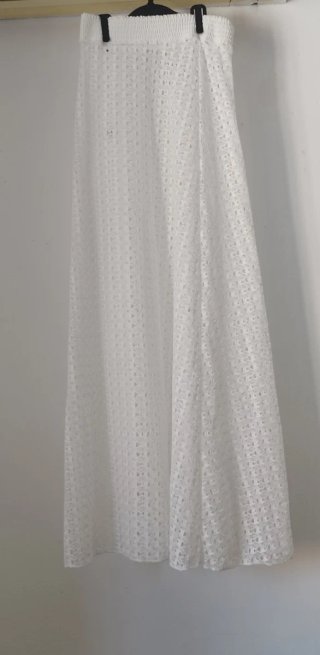 Bikini blanco con perlas talla S