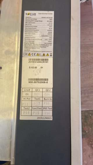 Inversor Solar AZZURRO 4000W