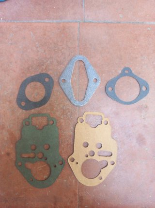 Juntas Carburador Seat 600 weber