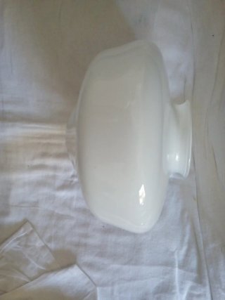 Funda cristal lámpara ventilador