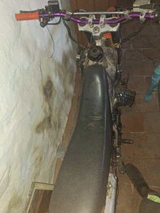 Sillín y depósito Gilera Zulu