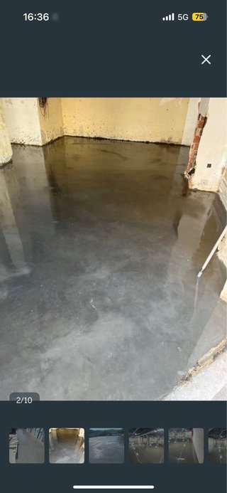 Hormigón impreso fratasado y pulido 20€/M